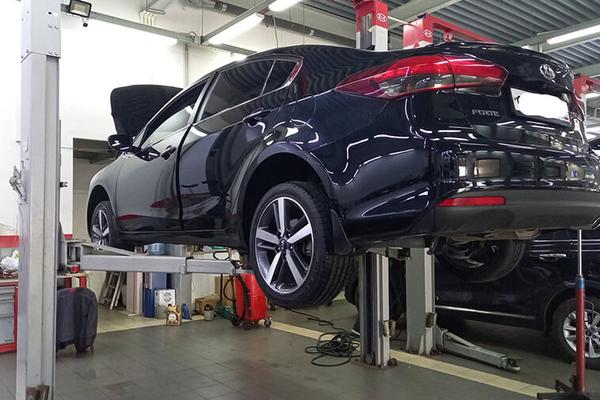 Замена масла KIA Cerato