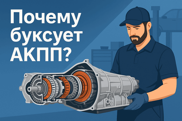 Почему буксует АКПП: причины, симптомы и что делать